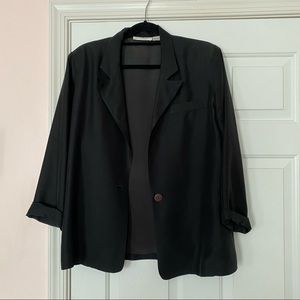 100% Silk Blazer (Relaxed Fit)